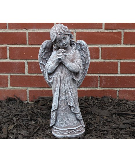 Heavenly Grace Single Rose Angel