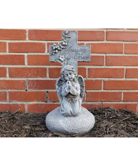 Amazing Grace Angel with Cross