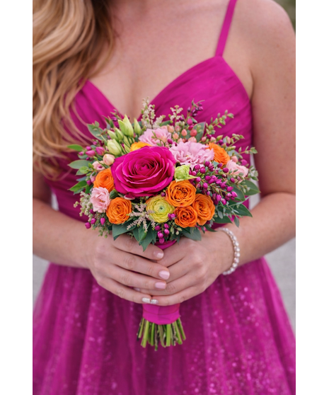Hot Pink Posy