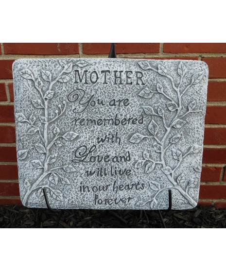 Mother, You Are Remembered Memorial Plaque